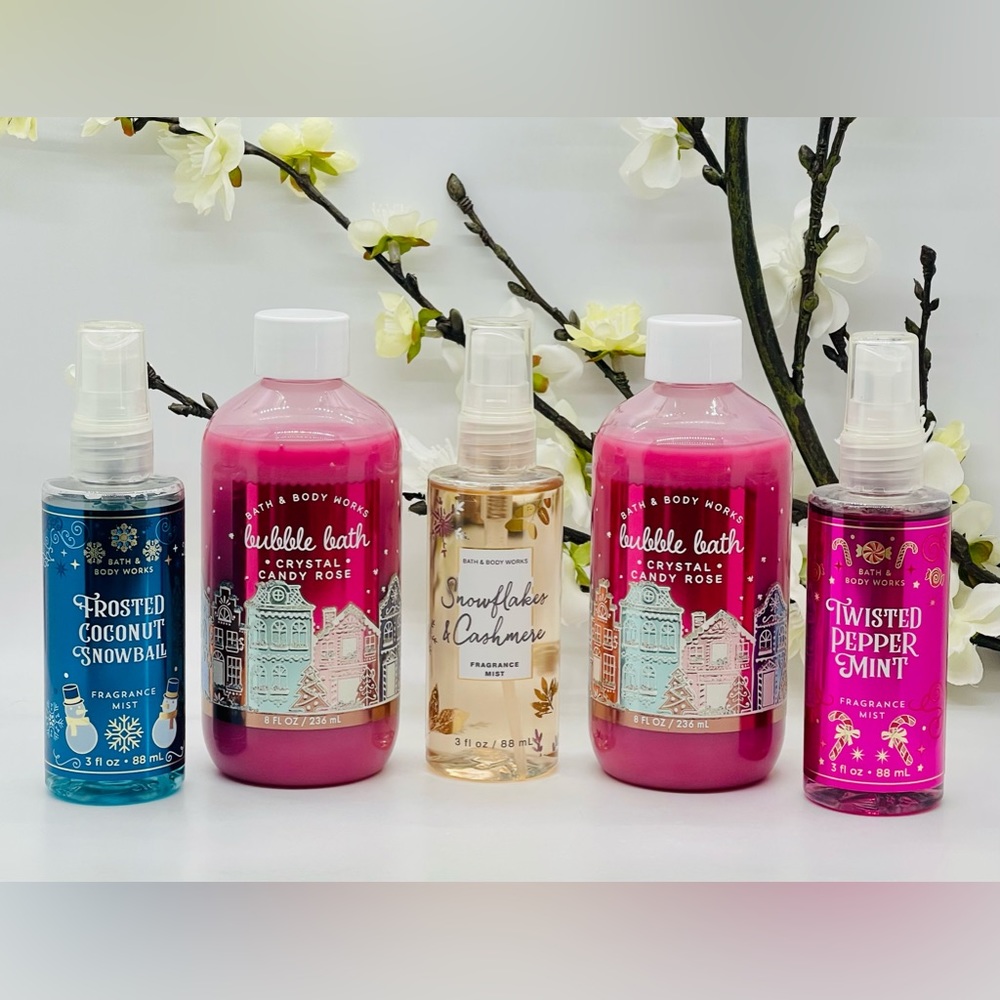 Bath and Body Works Holiday Bundle 5-Piece